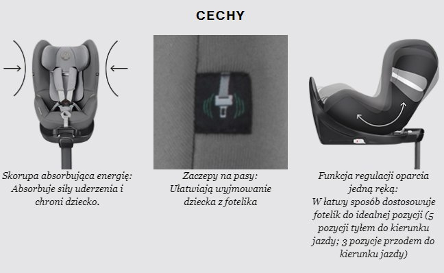 CYBEX SIRONA M2 I-SIZE Fotelik samochodowy 0-18 kg CYBEX SIRONA M2 I-SIZE Fotelik samochodowy 0-18 kg