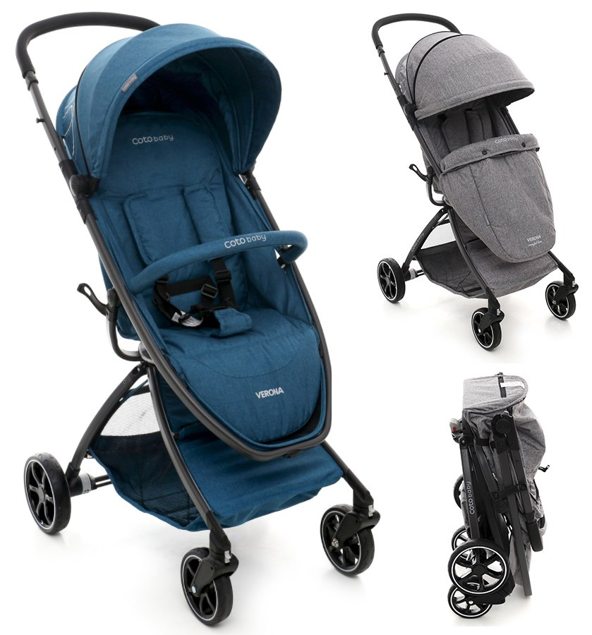 Wózek spacerowy VERONA Comfort LINE Coto Baby ultra lekki Wózek spacerowy VERONA Comfort LINE Coto Baby ultra lekki