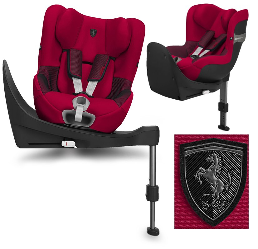 SIRONA S I-SIZE CYBEX 360° 0-18 FERRARI Racing Red 2019 SIRONA S I-SIZE CYBEX 360° 0-18 FERRARI Racing Red 2019
