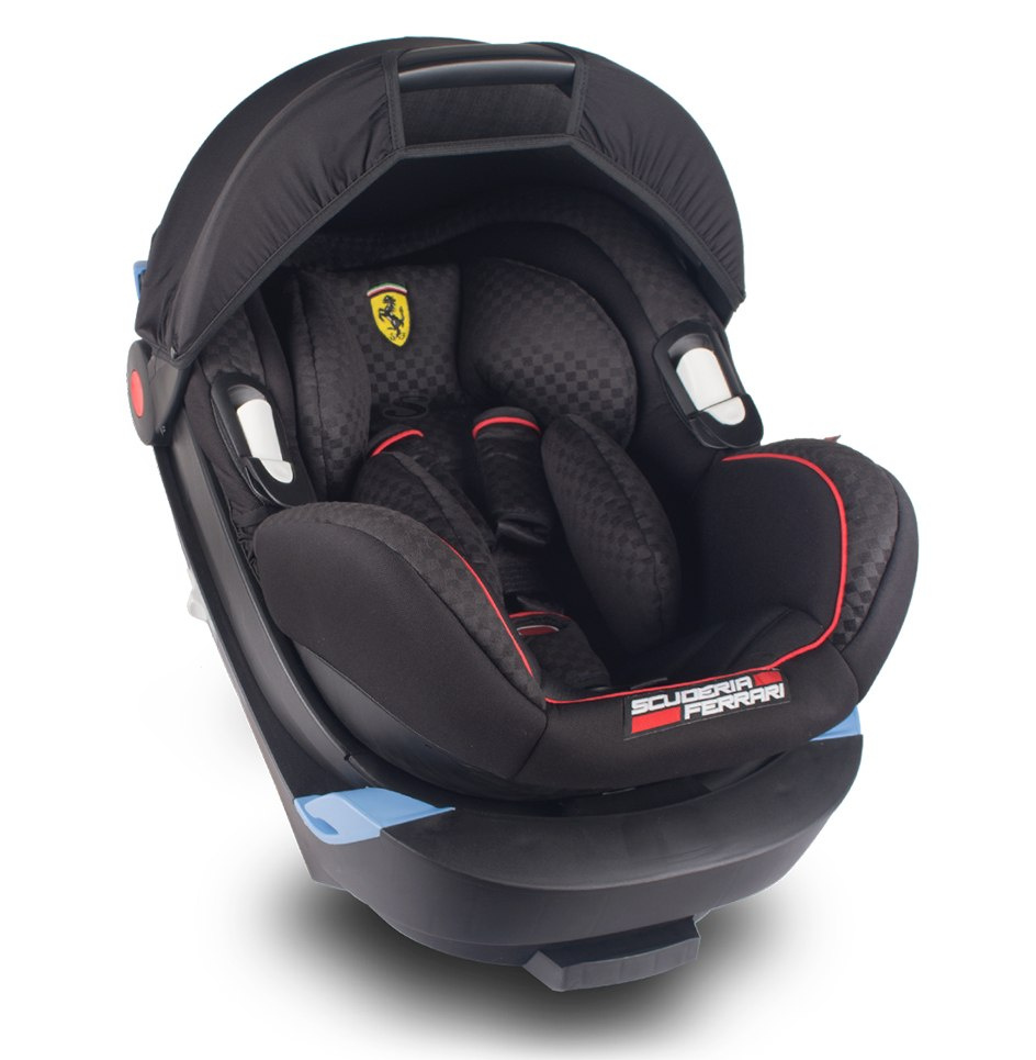 Satellite MIGO Ferrari Black nosidełko 0-13 kg + baza na pas samochodowy Satellite MIGO Ferrari Black nosidełko 0-13 kg + baza na pas samochodowy