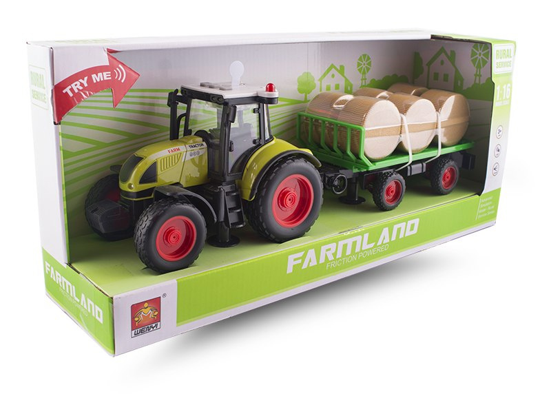 Traktor i przyczepka Traktor i przyczepka