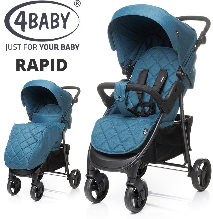 Wózek spacerowy Rapid 2019 4Baby Wózek spacerowy Rapid 2019 4Baby