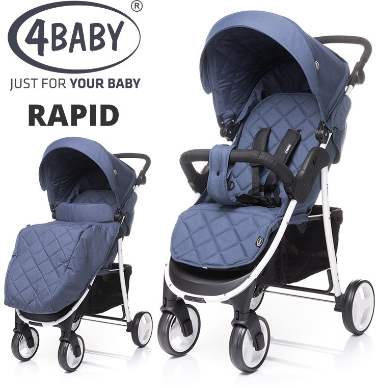 Wózek spacerowy RAPID 4 BABY 2019 lekka spacerówka Wózek spacerowy RAPID 4 BABY 2019 lekka spacerówka