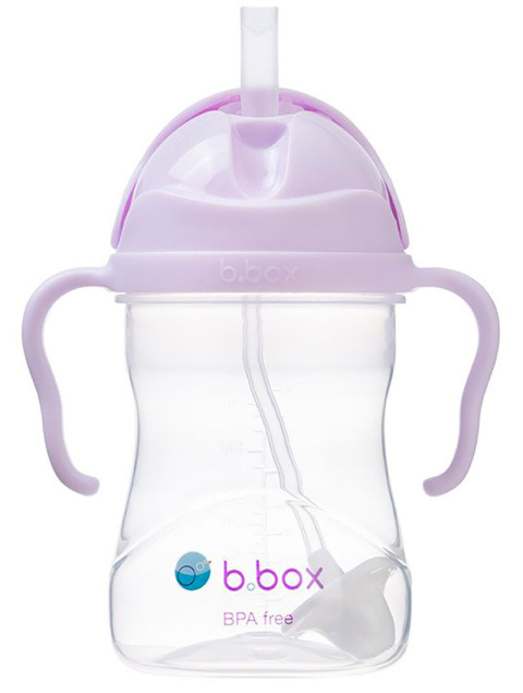 B.Box Bidon ze słomką 240 ml dla dzieci - Gelato Boysenberry b.box