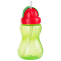 Canpol babies bidon z miękką, składaną rurką silikonową 270 ml ZIELONY