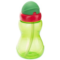 Canpol babies bidon z miękką, składaną rurką silikonową 270 ml ZIELONY