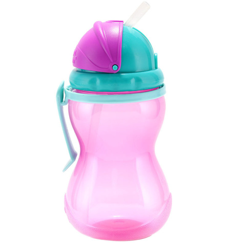 Canpol babies bidon z miękką, składaną rurką silikonową 370 ml RÓŻOWY Canpol babies bidon z miękką, składaną rurką silikonową 370 ml RÓŻOWY