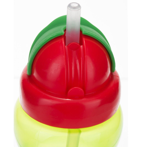 Canpol babies bidon z miękką, składaną rurką silikonową 370 ml ZIELONY Canpol babies bidon z miękką, składaną rurką silikonową 370 ml ZIELONY