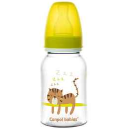 Canpol babies butelka wąska 120ml AFRICA