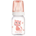 Canpol babies butelka wąska 120ml CUTE ANIMALS