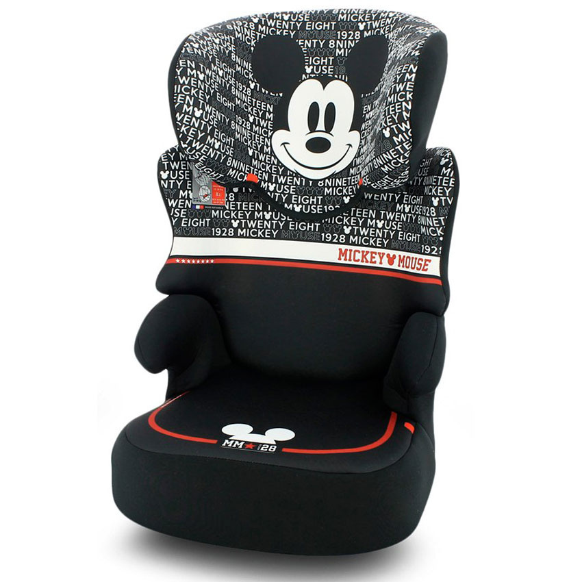 Fotelik samochodowy 15-36 kg Befix Mickey Typo 2020 Fotelik samochodowy 15-36 kg Befix Mickey Typo 2020