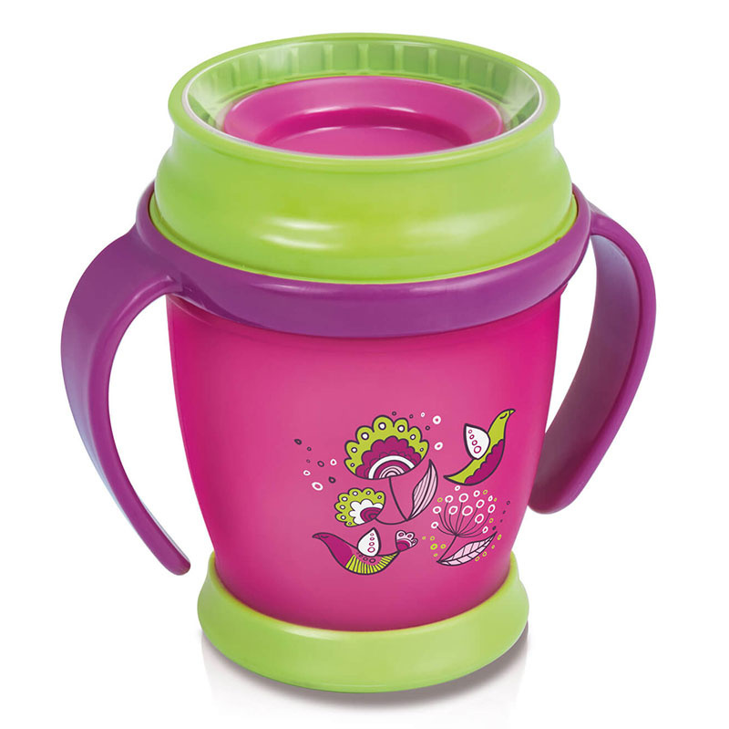 LOVI kubek niekapek 360 mini 210 ml 9+ GIRL LOVI kubek niekapek 360 mini 210 ml 9+ GIRL