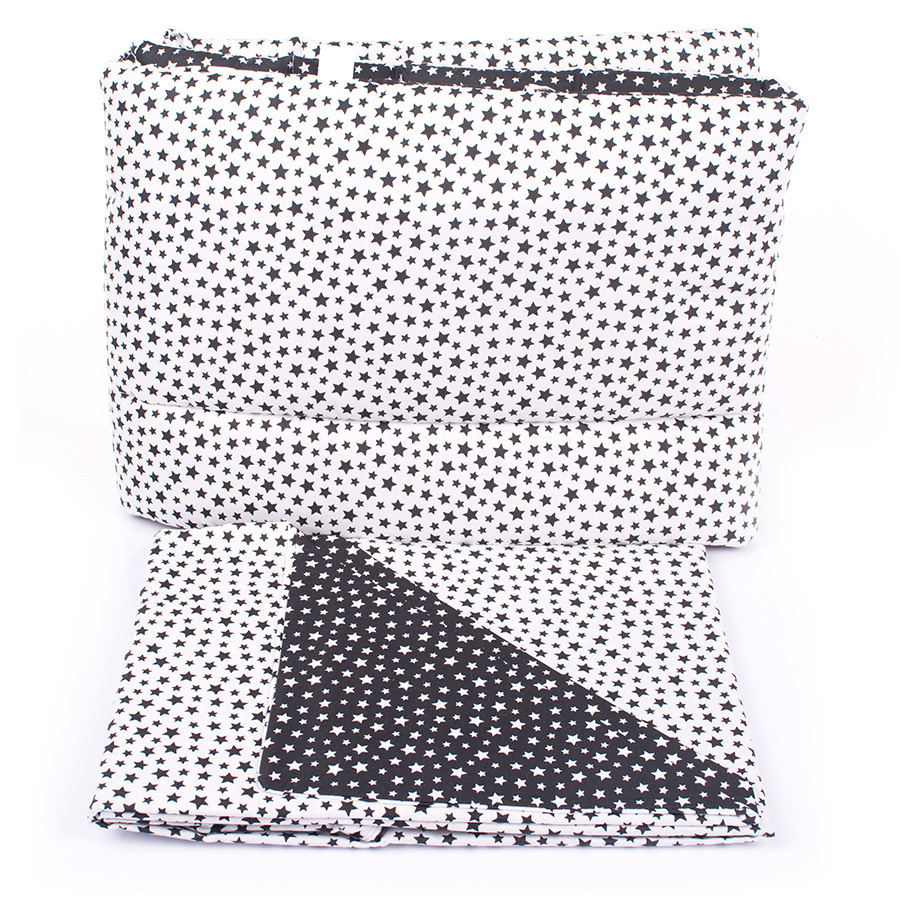 Pościel Dziecięca 3-elementowa z Ochraniaczem 120x90 cm BAWEŁNA Polski Produkt Pościel Dziecięca 3-elementowa z Ochraniaczem 120x90 cm BAWEŁNA Polski Produkt
