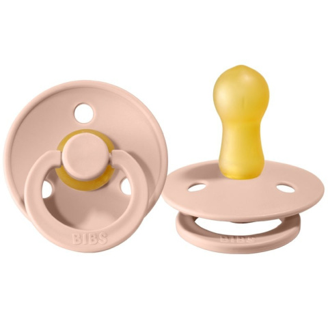 Smoczek uspokający dla dziecka BIBS 2-PACK BLUSH & IVORY S kauczuk Hevea Smoczek uspokający dla dziecka BIBS 2-PACK BLUSH & IVORY S kauczuk Hevea