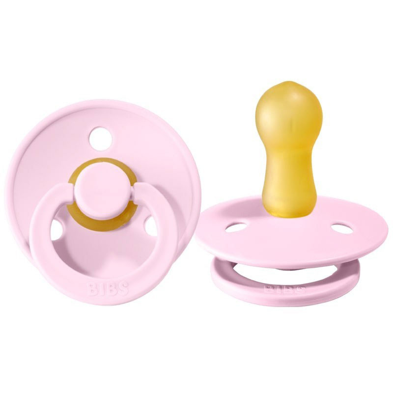 Smoczek uspokający dla dziecka BIBS 2-PACK LAVENDER & BABY PINK S kauczuk Hevea Smoczek uspokający dla dziecka BIBS 2-PACK LAVENDER & BABY PINK S kauczuk Hevea