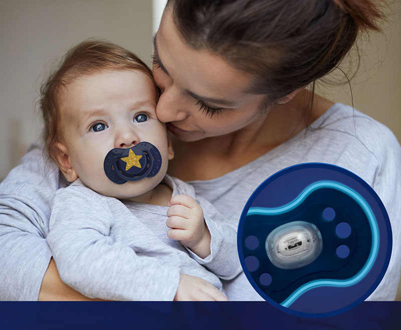 Smoczek uspokajający dla dziecka LOVI 6-18 m+ Stardust Blue 2 szt. Smoczek uspokajający dla dziecka LOVI 6-18 m+ Stardust Blue 2 szt.