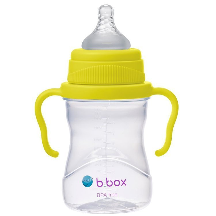 B.Box Kubek 240 ml dla dzieci - Zestaw 4w1- cytrynowy B.Box Kubek 240 ml dla dzieci - Zestaw 4w1- cytrynowy