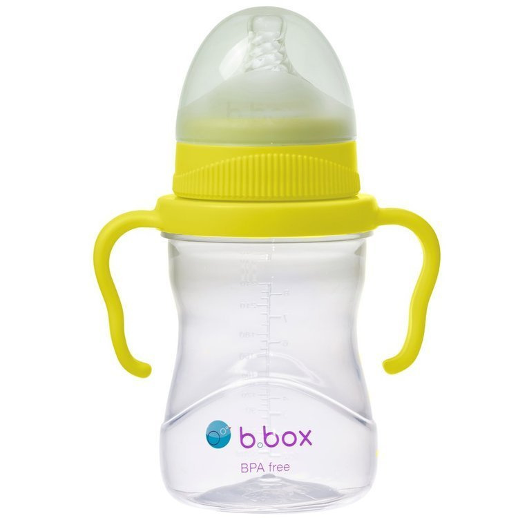 B.Box Kubek 240 ml dla dzieci - Zestaw 4w1- cytrynowy B.Box Kubek 240 ml dla dzieci - Zestaw 4w1- cytrynowy