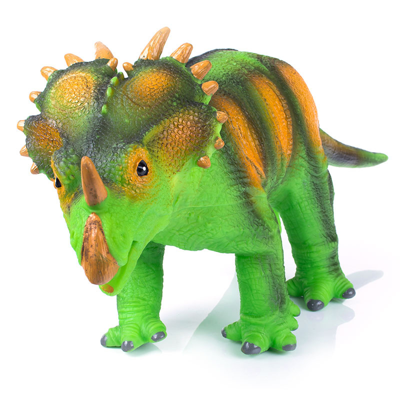Dinozaur na baterie z dźwiękiem, miękka, duża figurka Dinozaur na baterie z dźwiękiem, miękka, duża figurka