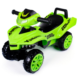 Jeździk QUAD dziecięcy, Duży, sportowy - jeździdełko dla dziecka XL - Światła LED, Klakson i dźwięki