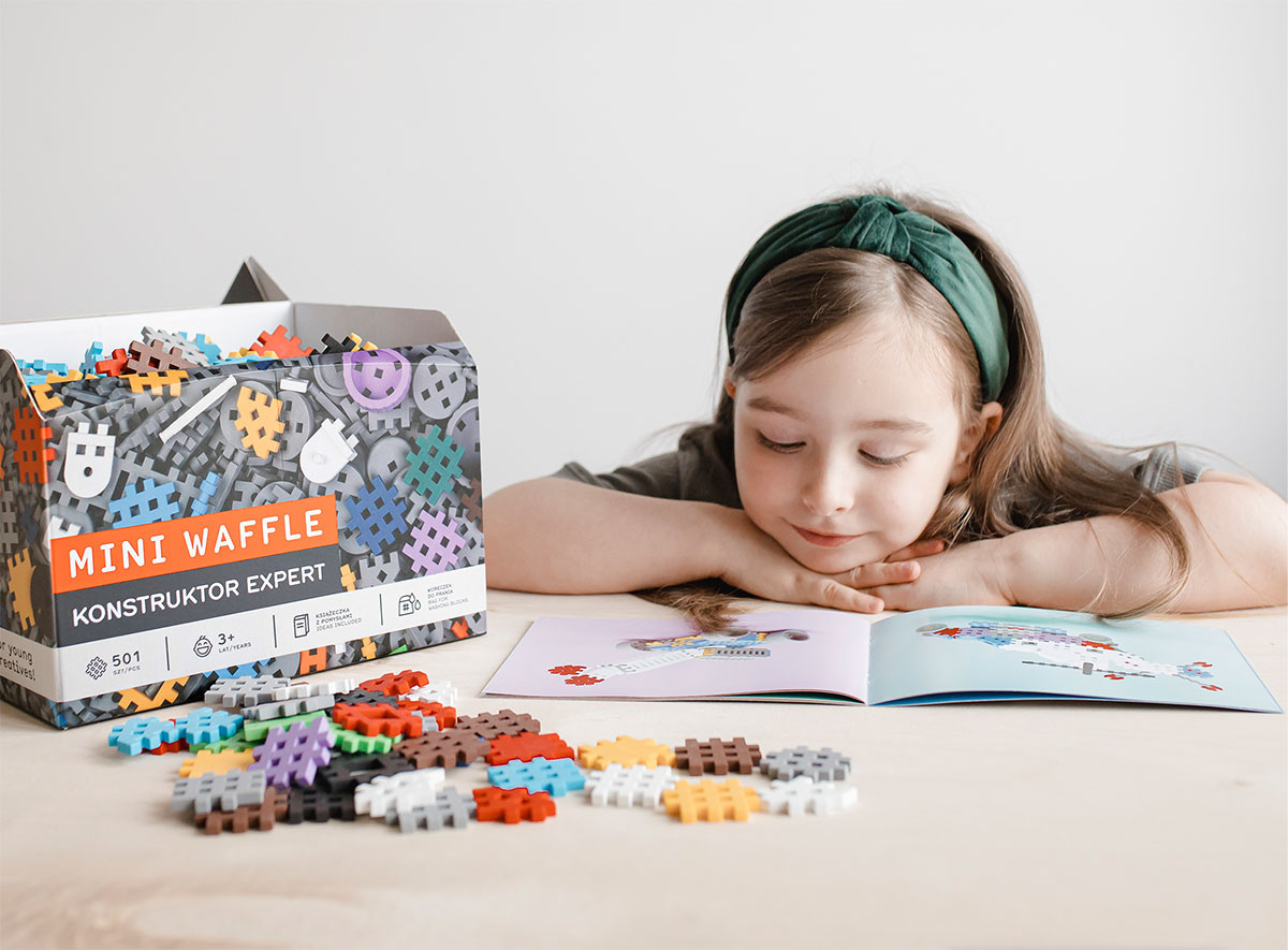 KLOCKI WAFFLE MINI 501 SZT. KONSTRUKTOR EXPERT KLOCKI WAFFLE MINI 501 SZT. KONSTRUKTOR EXPERT