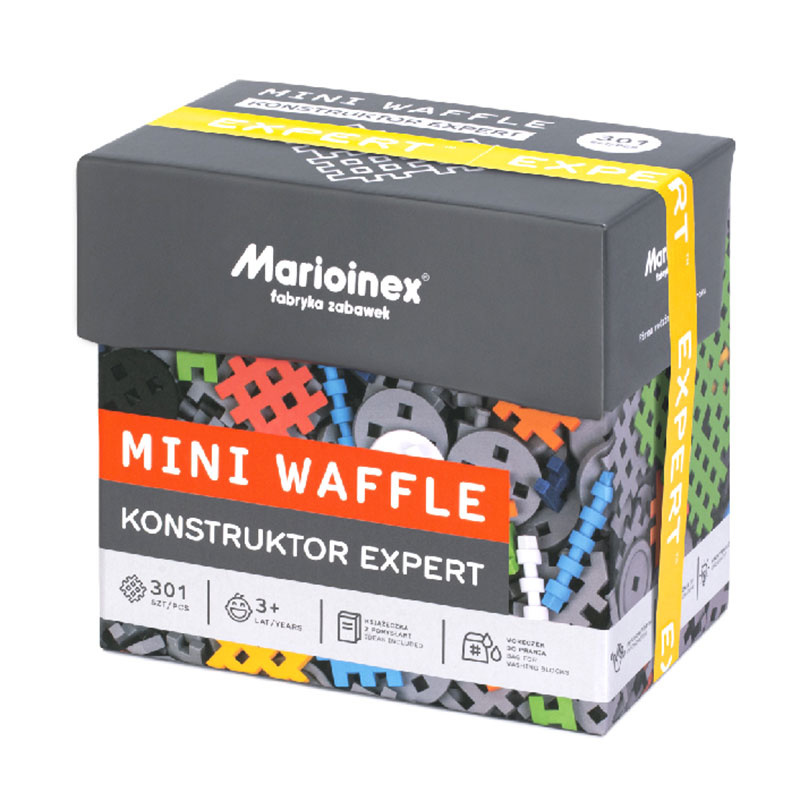KLOCKI WAFFLE MINI 301 SZT. KONSTRUKTOR EXPERT KLOCKI WAFFLE MINI 301 SZT. KONSTRUKTOR EXPERT