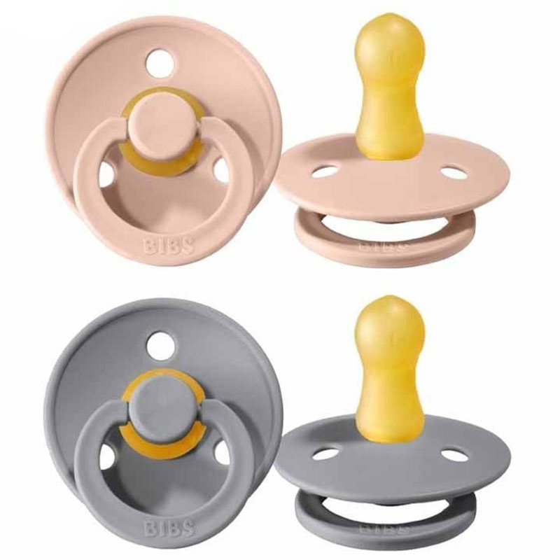 Smoczek uspokający dla dziecka BIBS 2-PACK CLOUD&BLUSH M kauczuk Hevea Smoczek uspokający dla dziecka BIBS 2-PACK CLOUD&BLUSH M kauczuk Hevea