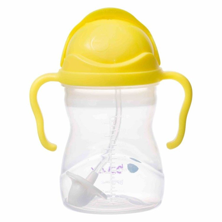 B.Box Bidon ze słomką 240 ml dla dzieci - Cytrynowy B.Box Bidon ze słomką 240 ml dla dzieci - Cytrynowy
