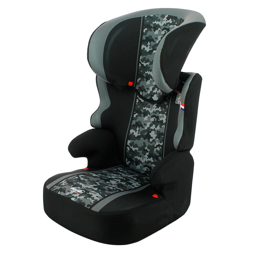 Fotelik samochodowy 15-36 kg Camo Stone Befix Fotelik samochodowy 15-36 kg Camo Stone Befix