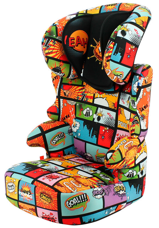 Fotelik samochodowy 15-36 kg Befix comics Fotelik samochodowy 15-36 kg Befix comics