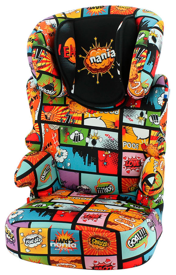 Fotelik samochodowy 15-36 kg Befix comics Fotelik samochodowy 15-36 kg Befix comics