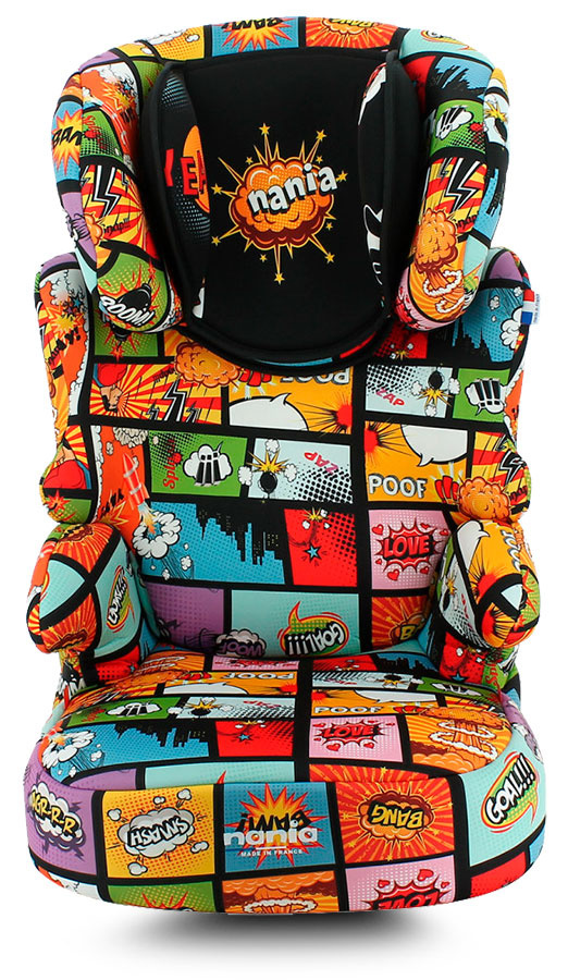 Fotelik samochodowy 15-36 kg Befix comics Fotelik samochodowy 15-36 kg Befix comics