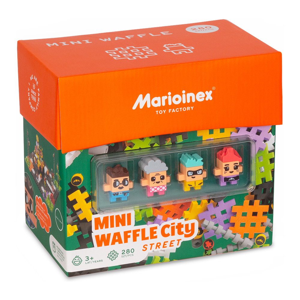 Klocki mini wafle city street 280 el Klocki mini wafle city street 280 el