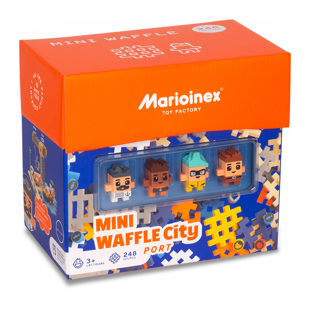 Klocki mini wafle port Klocki mini wafle port