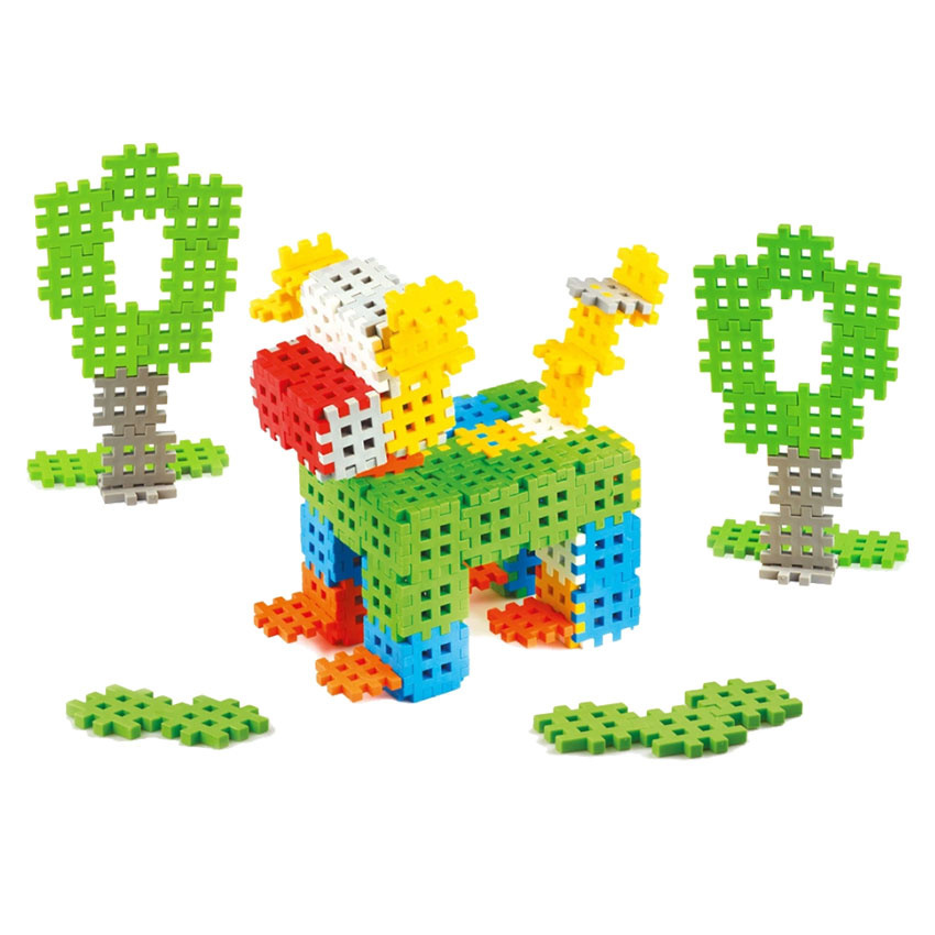 Klocki Mini Wafle MARIOINEX - Polskie Klocki 500 elementów - Waffle Klocki Mini Wafle MARIOINEX - Polskie Klocki 500 elementów - Waffle