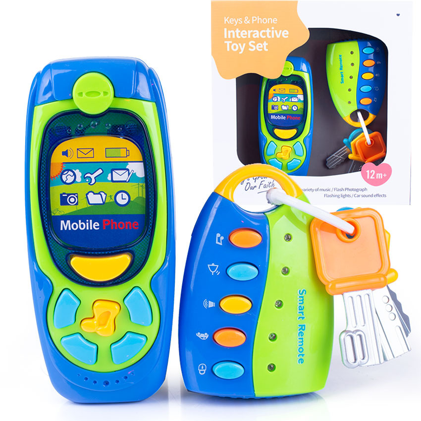MUZYCZNE KLUCZYKI TELEFON SMARTFON DLA DZIECA MUZYCZNE KLUCZYKI TELEFON SMARTFON DLA DZIECA