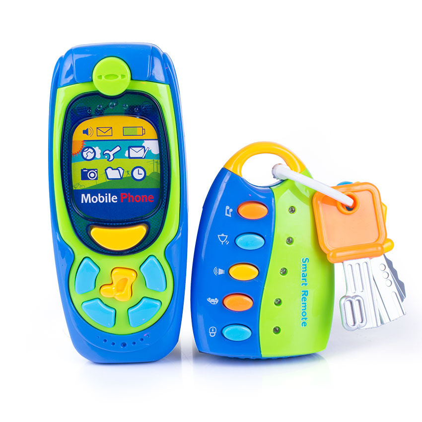 ZESTAW KLUCZYKÓW ORAZ TELEFON ZABAWKA ZESTAW KLUCZYKÓW ORAZ TELEFON ZABAWKA