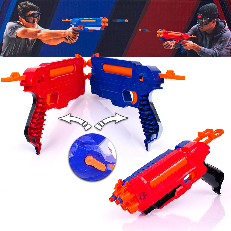 Pistolet na naboje piankowe 2w1 Pistolet na naboje piankowe 2w1