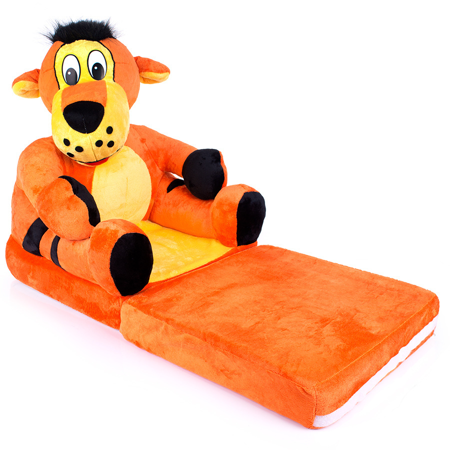Fotel pluszowy Tygrysek