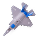 Samolot wojskowy, myśliwiec, bojowy odrzutowiec - efekty świetlne i dźwiękowe