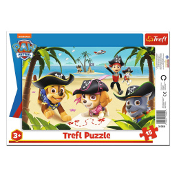 | Przyjaciele z Psiego Patrolu - puzzle z motywem bajki Paw Patrol