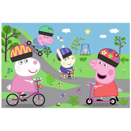 Puzzle Maxi 24 el. Świnka Peppa, puzzle dla dzieci