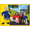 Puzzle Maxi 4w1 Odważny Strażak Sam - Puzzle 4w1, puzzle dla dzieci