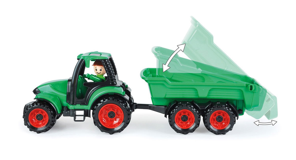 Zestaw pojazdów rolniczych LENA Truckies Traktor, Spychacz 23 el. Zestaw pojazdów rolniczych LENA Truckies Traktor, Spychacz 23 el.