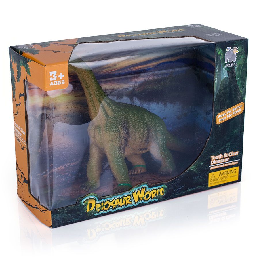 Dinozaru miękki z dźwiękiem brontozaur Dinozaru miękki z dźwiękiem brontozaur