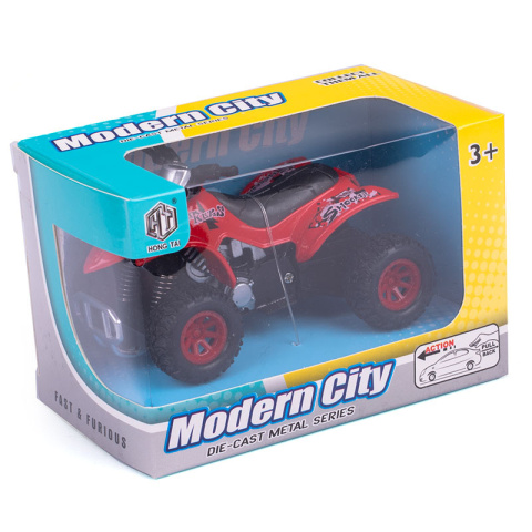 Zabawka quad 4x4 czerwony resorak Zabawka quad 4x4 czerwony resorak