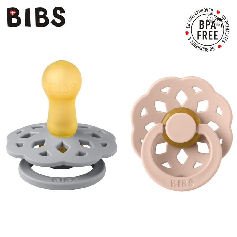 Smoczek uspokający dla dziecka BIBS BOHEME 2-PACK CLOUD & BLUSH M Smoczek uspokający dla dziecka BIBS BOHEME 2-PACK CLOUD & BLUSH M