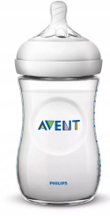 Butelka antykolkowa Philips AVENT, seria Natural 260 ml smoczek 1m+