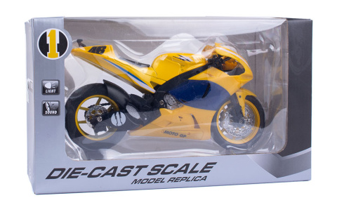 Duży Motocykl metalowy ŚCIGACZ Model kolekcjonerski Zabawka dla dziecka Duży Motocykl metalowy ŚCIGACZ Model kolekcjonerski Zabawka dla dziecka