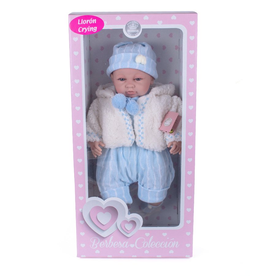 Lalka hiszpańska bobas chłopiec 51 cm Lalka hiszpańska bobas chłopiec 51 cm